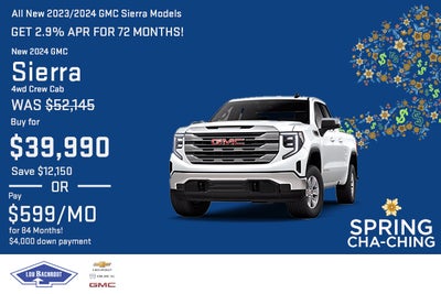 New 2024 GMC Sierra 4wd Crew Cab Buy For $39,990