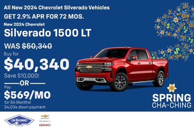 New 2024 Chevrolet Silverado 1500 LT
Buy For $40,340