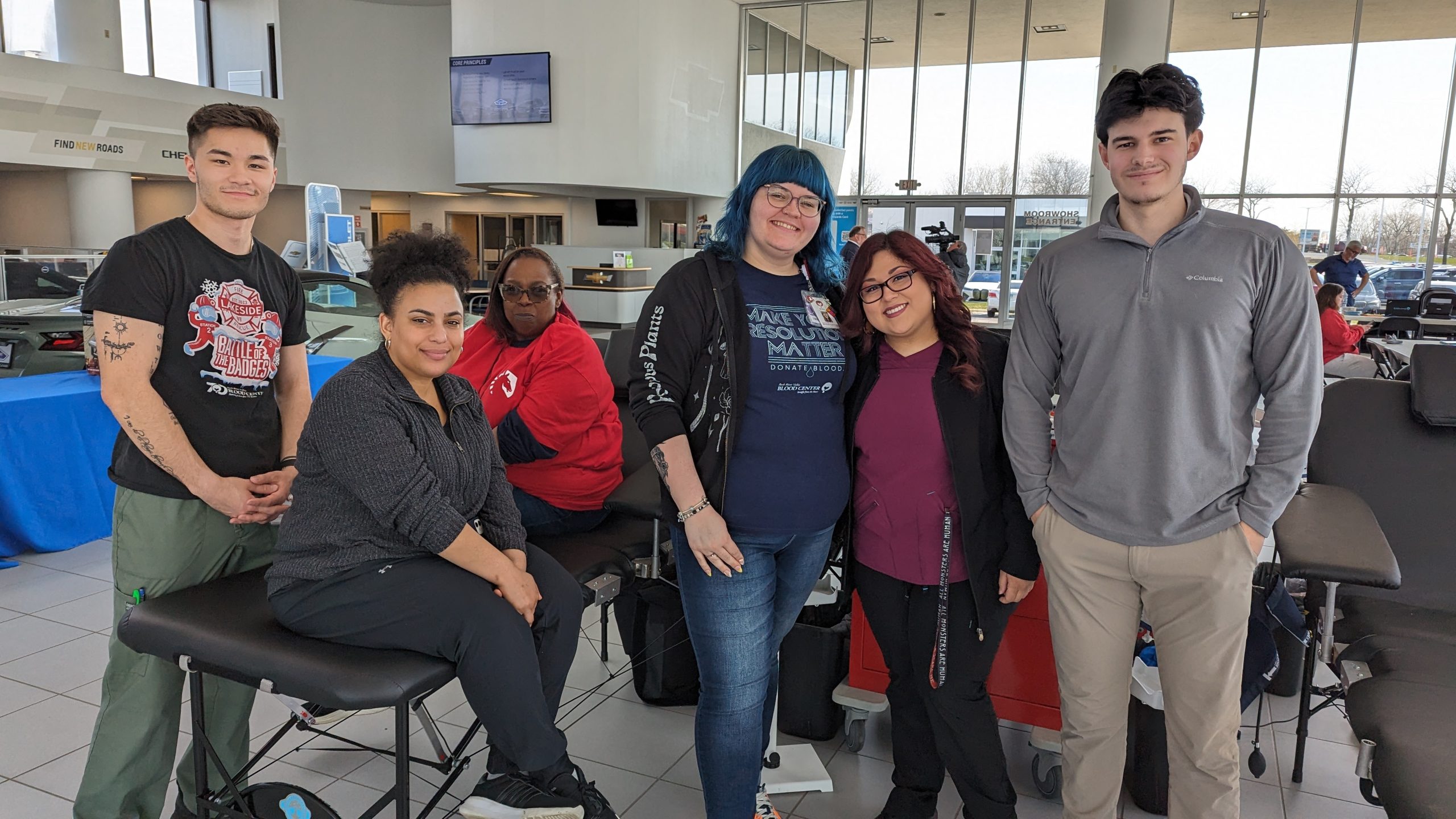 blood drive at lou bachrodt chevrolet