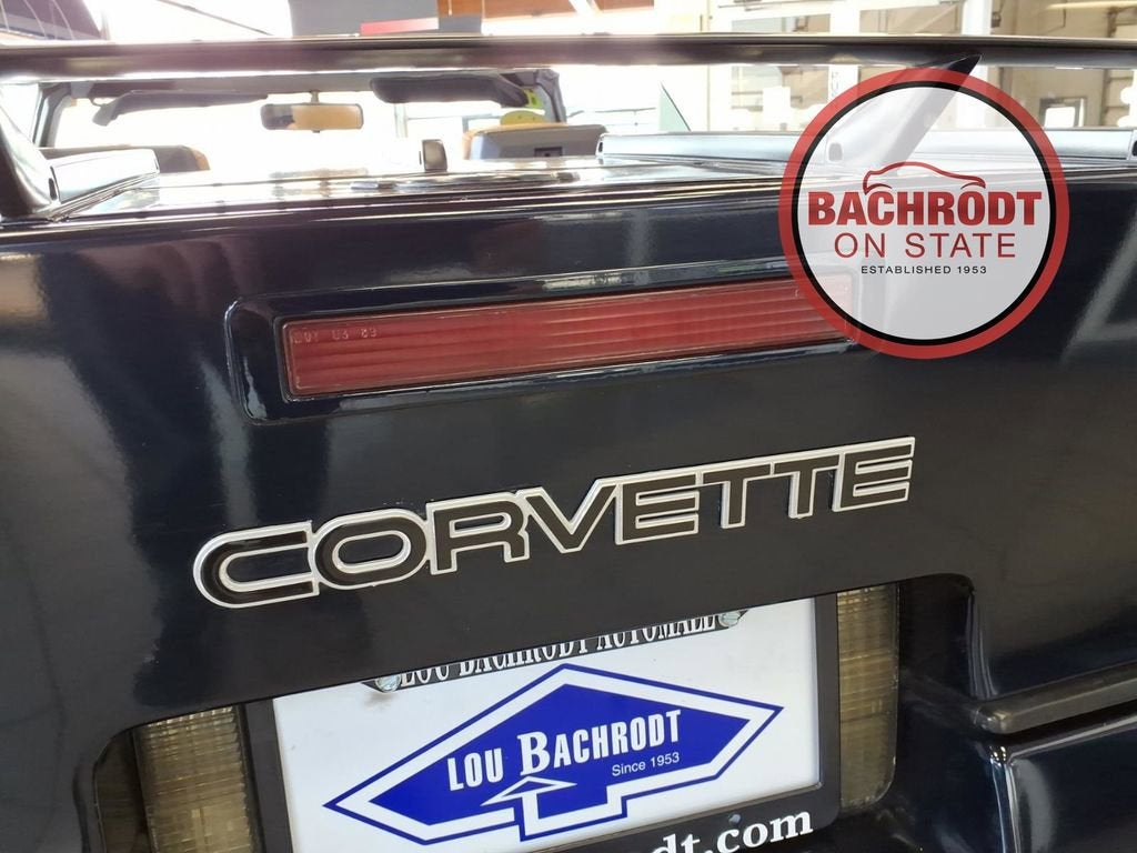 1989 Chevrolet Corvette 2dr Convertible