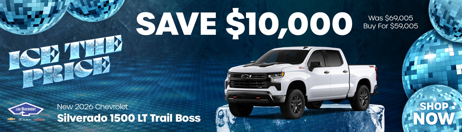 Silverado 1500 LT Trail Boss Save $10,000