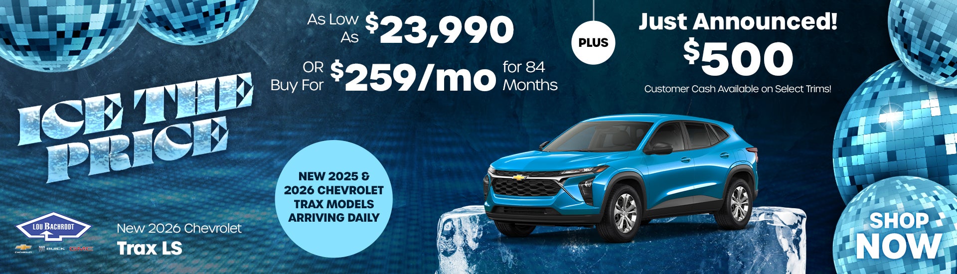 Chevrolet Trax LS As Low As $23,990
