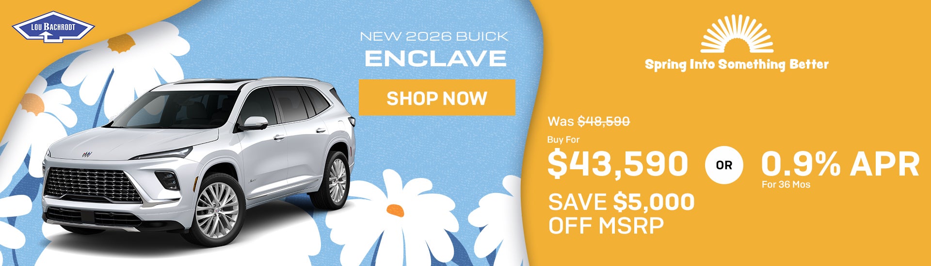 Buy a New 2026 Enclave!