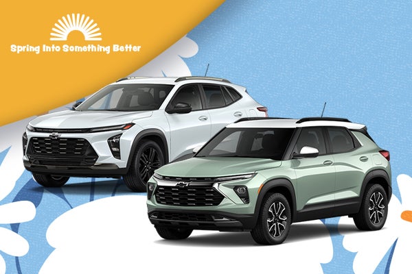 New '26 Chevy Trax and Trailblazer 
As Low As $23,990