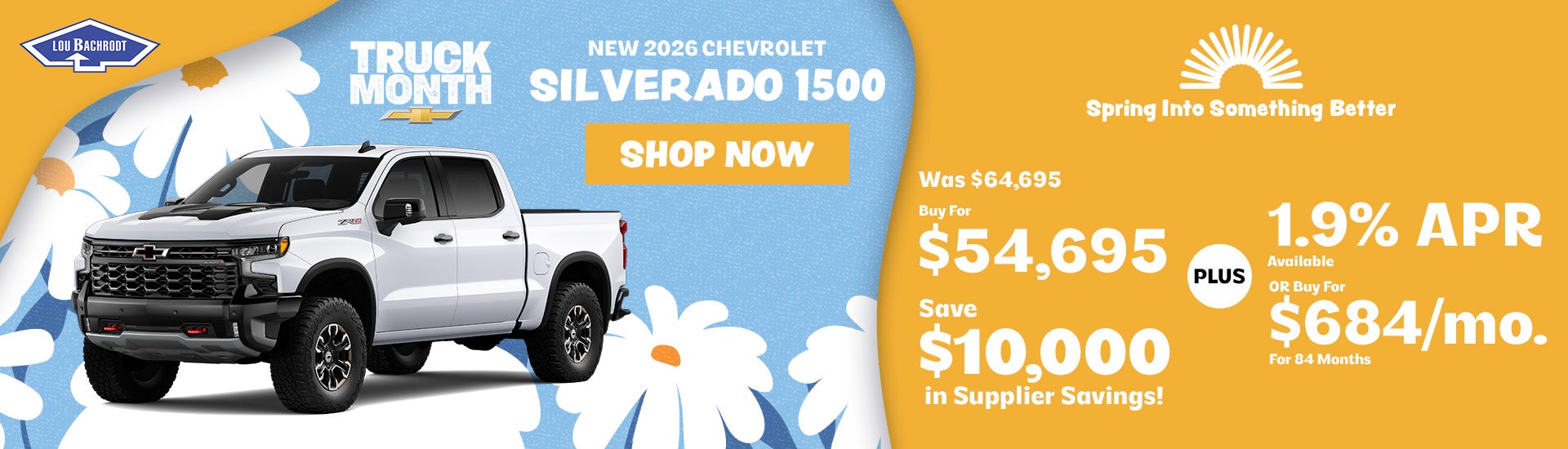 Save $10,000 in Supplier Savings! Plus 1.9% APR 