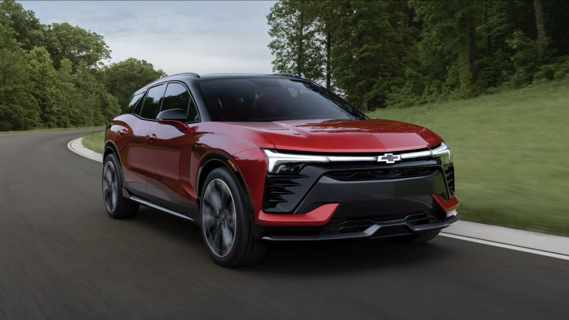 New Chevrolet Blazer EV highlighting modern exterior design aerodynamics