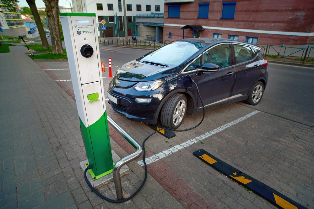 chevy spark being charged